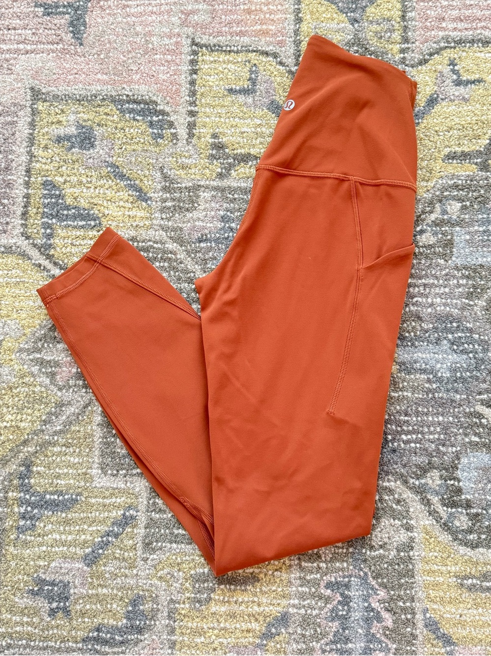 Lululemon Leggings Align Rust Brown size 4 pockets